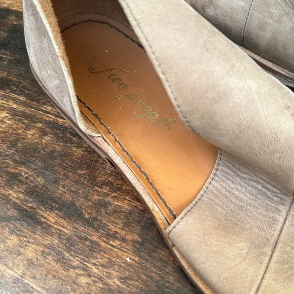 Free People Mont Blanc Grey Sandals 7.5 or 38 - Picture 8 of 12